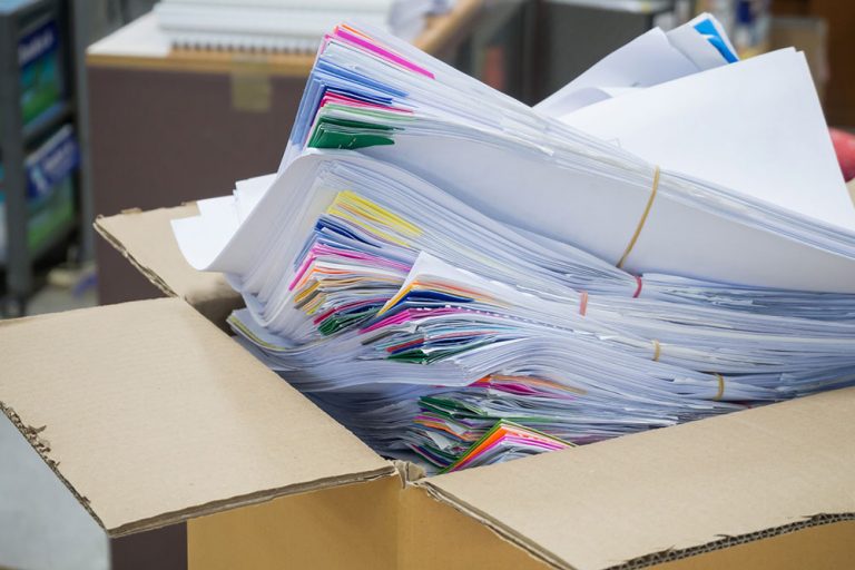 Paper Shredding. Commercial Shredding Service by Protec Recycling