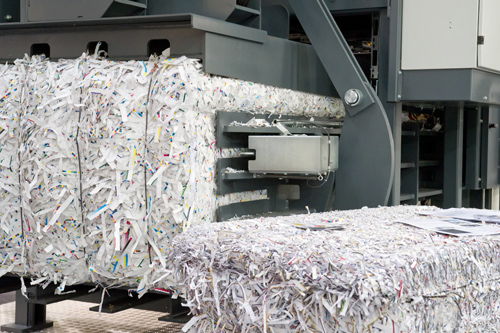 Paper Shredding by Protec Recycling