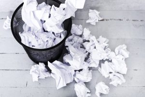 Paper Waste Represents a Security Reisk